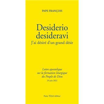 Desiderio desideravi