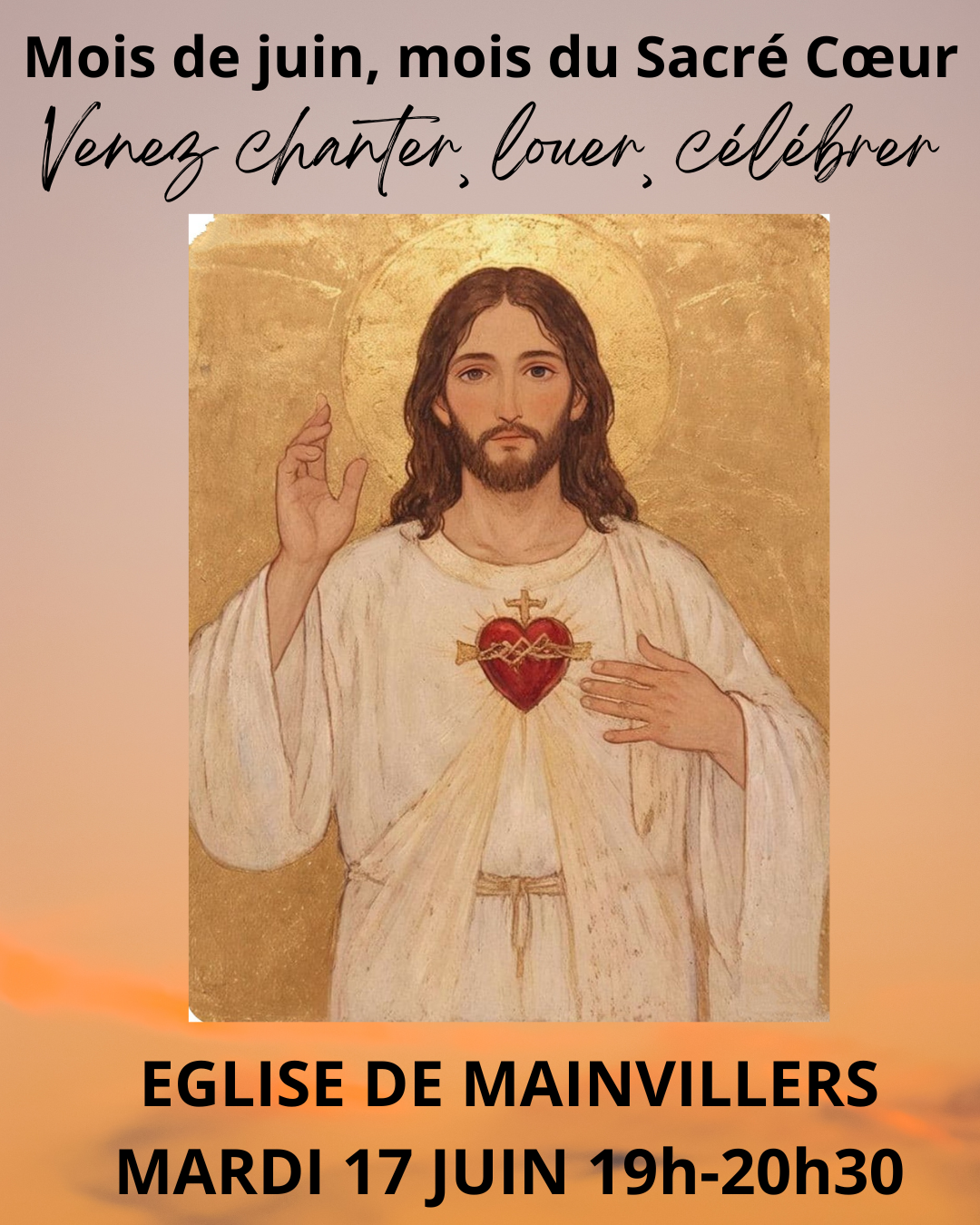 Flyer sacre coeur